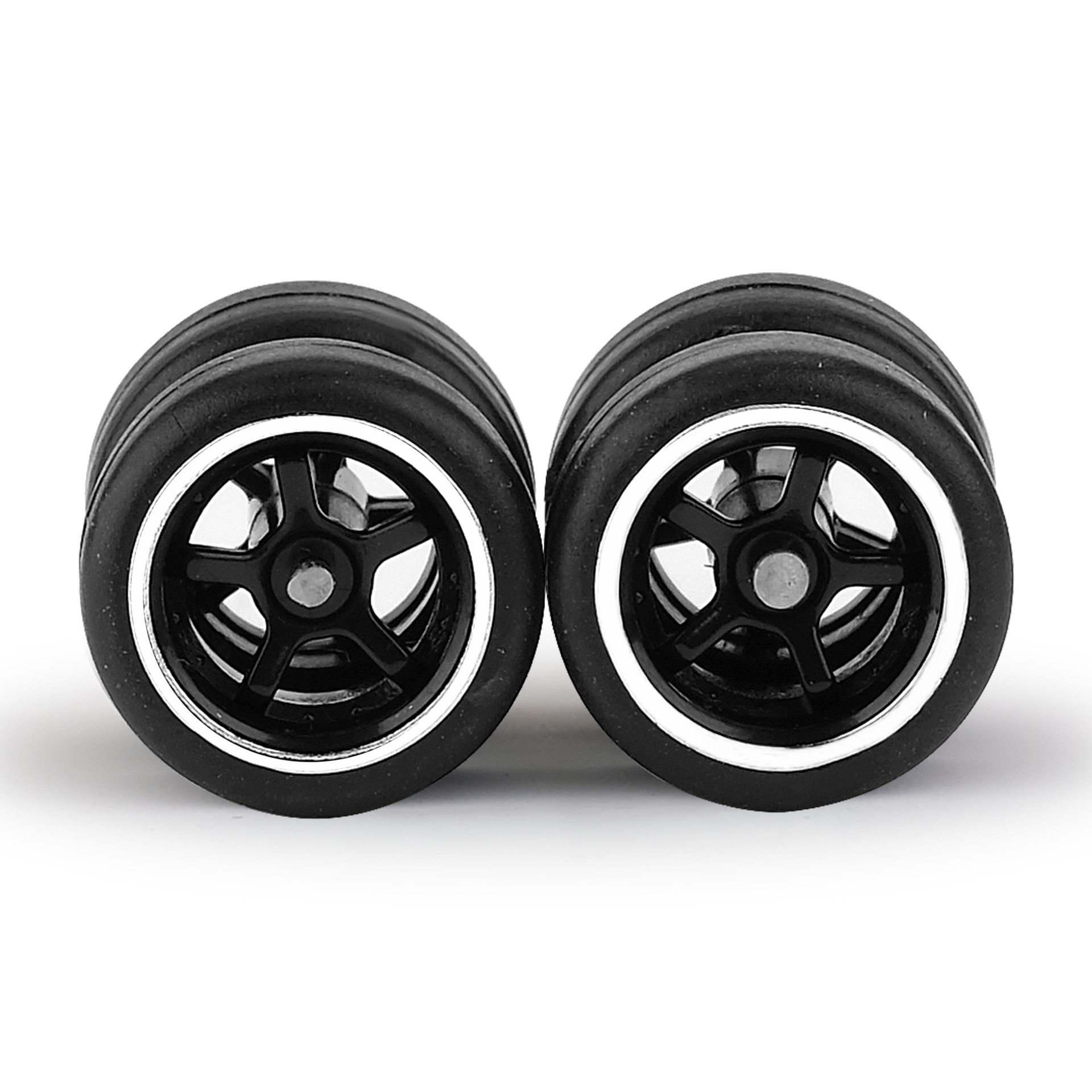 Hot Wheels Matchbox Domica 1/64 de nivel de entrada de aleación de coche modelo de modificación de la rueda de goma del neumático de goma cubo de la rueda