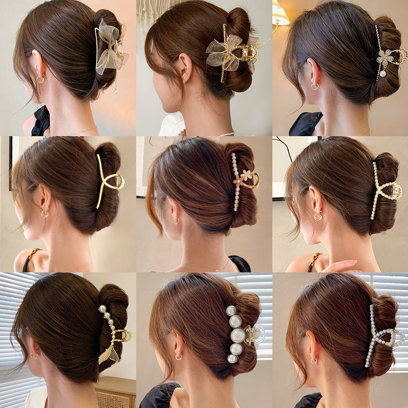 Golden hairgrip