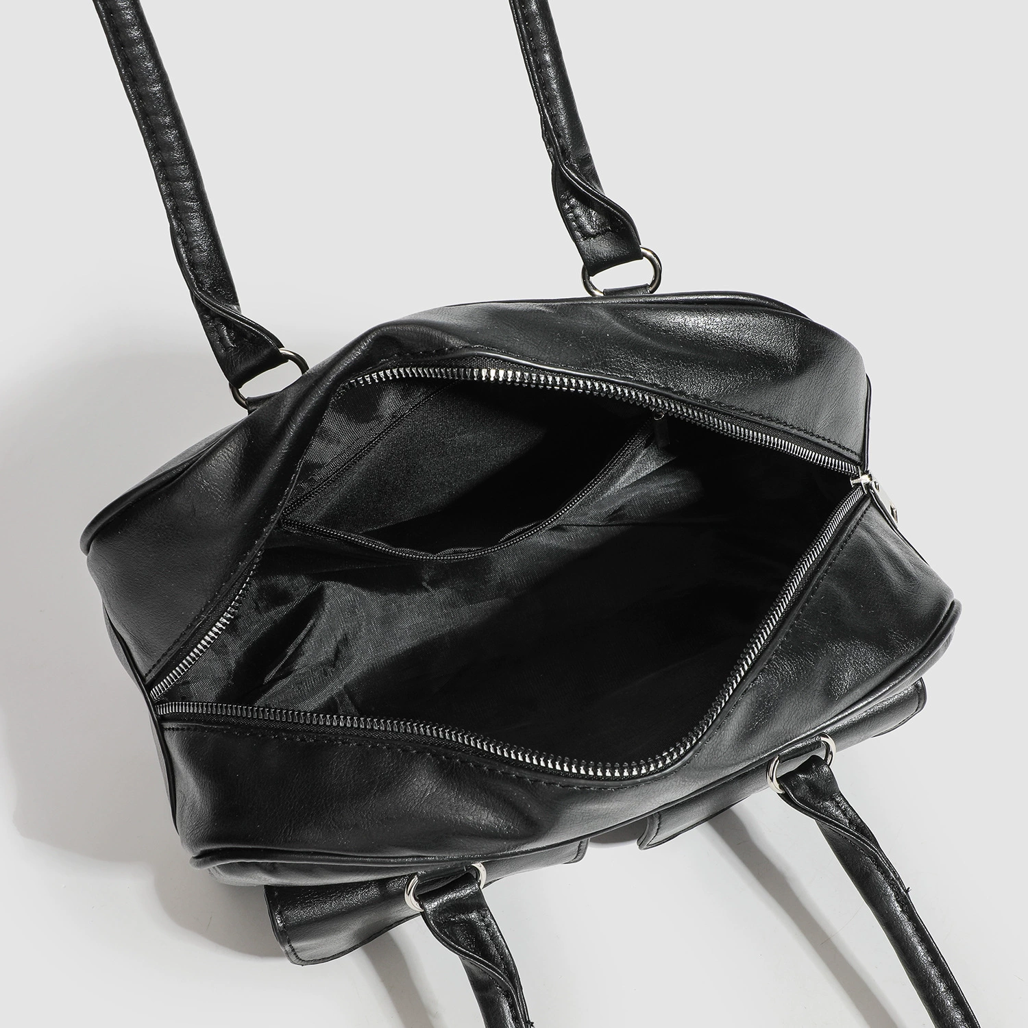 Capacious one-shoulder bag
