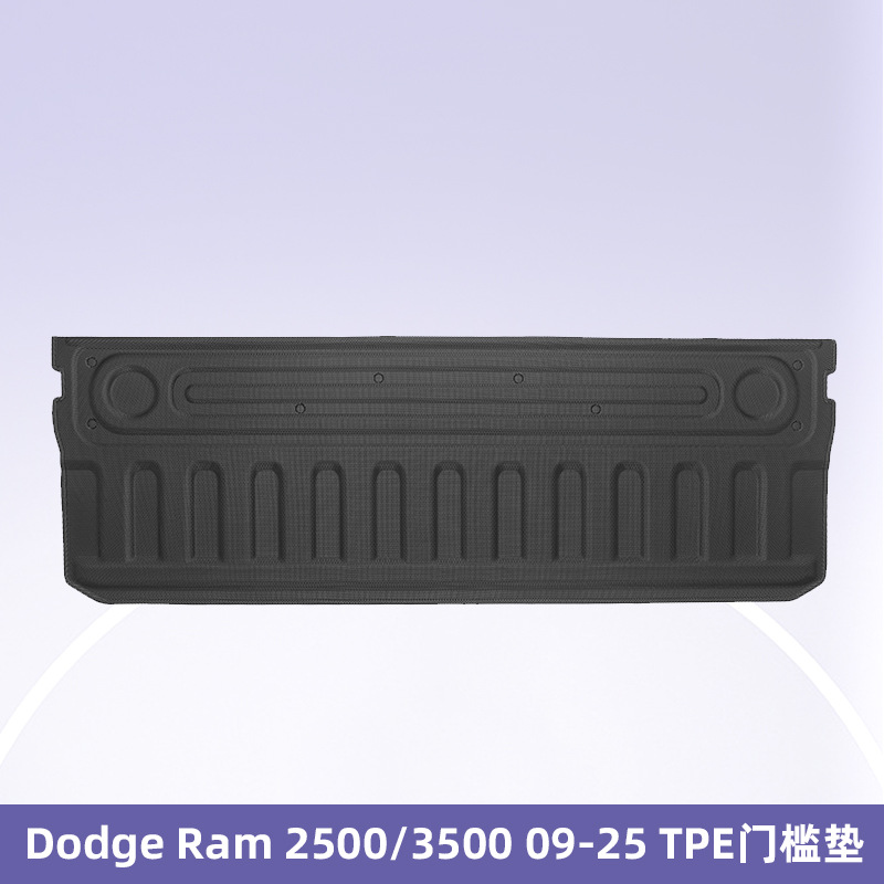 Es adecuado para Dodge Ram2500 / 3500 Mega cab 2010 - 2018 3D todo el tiempo TPE almohadilla de pies