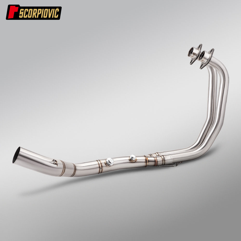 Suitable for Motorcycle R3 Full-Length Exhaust Pipe Modification Yzf-R3 R25 Front Exhaust Pipe and Rear Muffler