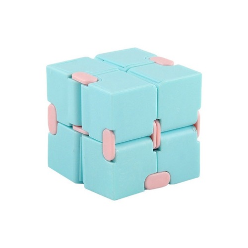 Cross-border infinite magic cube children's creative macaron infinite magic cube flip stress relief block intelligence development small toy