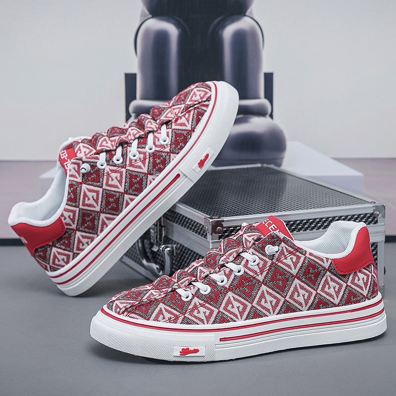 Zapatos de Lona Sin Cordones para Hombre Transpirables y Ligeros para Uso Diario image 4