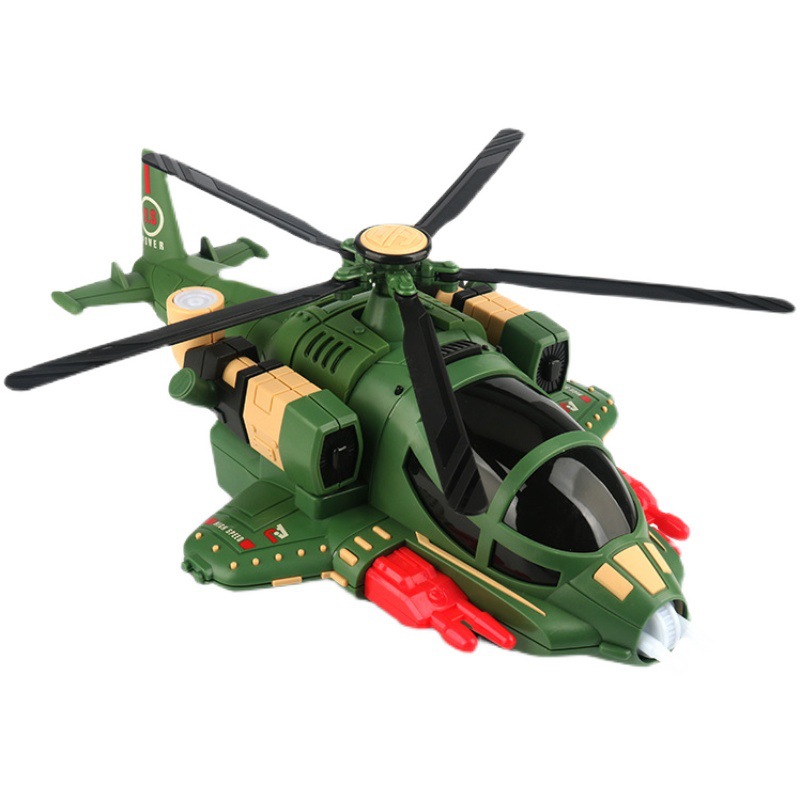 Espejo cruzado universal eléctrico deformación giratoria de luces de baile automóviles infantiles juguetes cool helicóptero al por mayor
