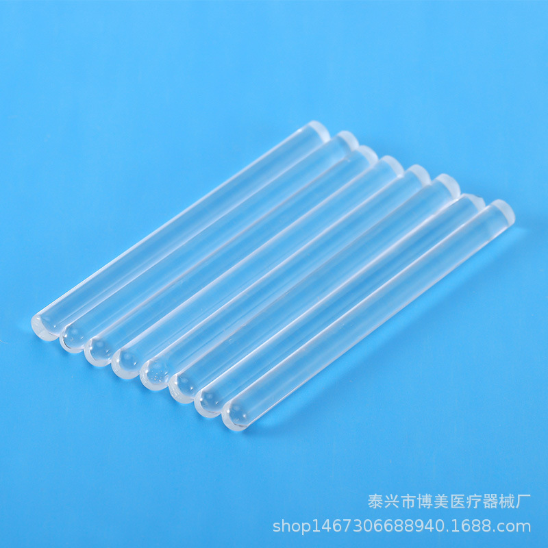 【博美】高硼硅实心玻璃棒圆头外径6MM长度200MM搅拌棒 香水棒