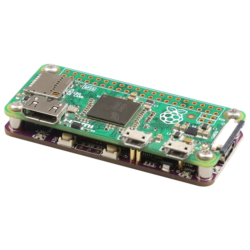 Raspberry Pi ZERO 4G CAT1 expansion board thimble power supply/communication free drive, plug-in and optional ESIM