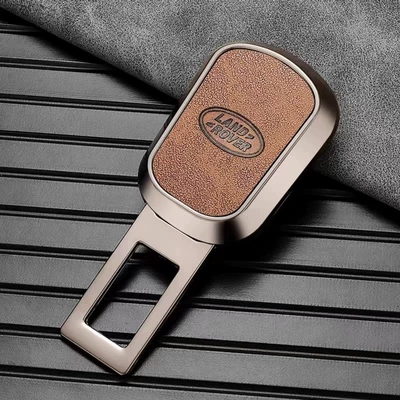 Other Automotive Safety Supplies: Buckle Extender Connector for Evoque - exclusively-for-land-rover-nappa-skin-friendly-leather-retro-brown-single-pack