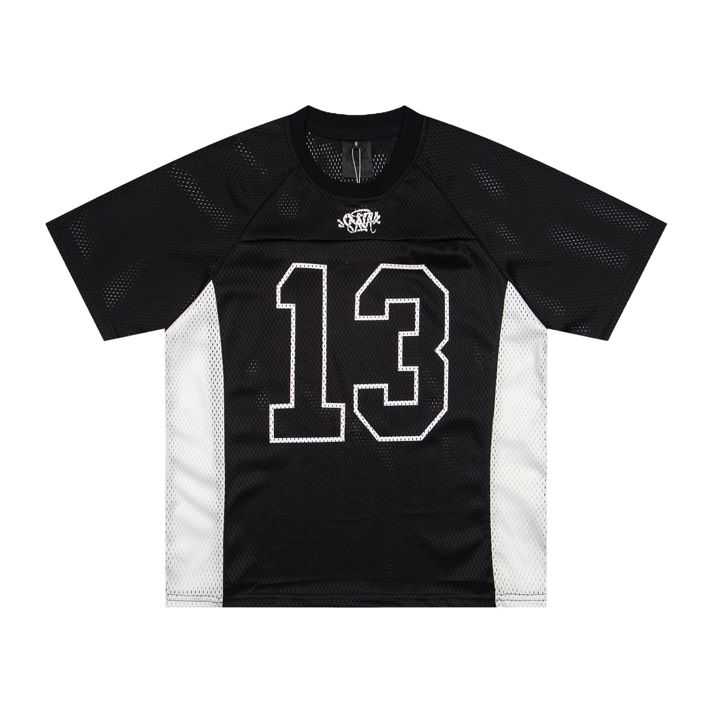 Synaworld Mesh Football Jersey Black White