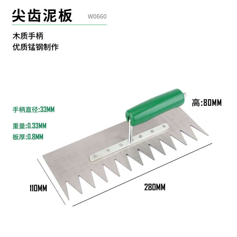 뾰족한 치아 모델 28*11cm (W0660)