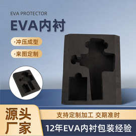 eva泡棉内衬工具箱eva减震高密海绵防撞内托eva热压成型填充背胶