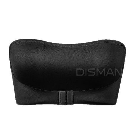 Hebilla delantera sexy, soporte lateral, top de tubo antideslizante para mujer, corsé ligero y transpirable, pecho pequeño, sujetador fruncido, sin tirantes