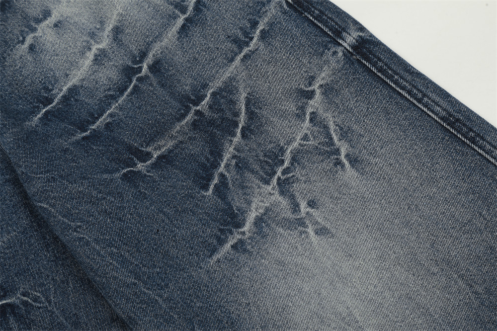 ​​Men's Tie-Dye Gradient Jeans - High Street Vibe, Loose Fit, Wide Leg, Straight Cut, Distressed Wash, Casual Streetwear For Men (Black, Blue S-XXL)​​_mkmklike.com