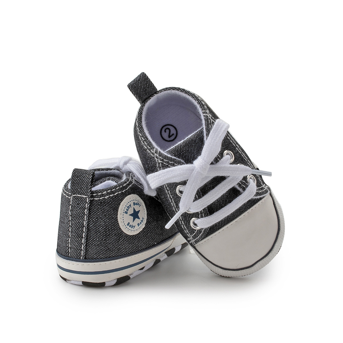 Kid's Sports Color Block Round Toe Toddler Shoes display picture 4