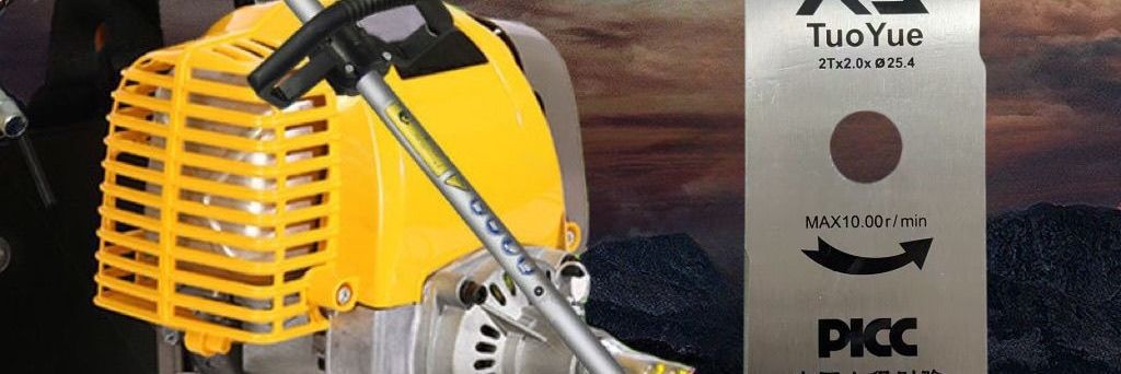 Lawn mower blade, thickened alloy SK10, extended circular saw blade head, manganese steel, universal for orchards