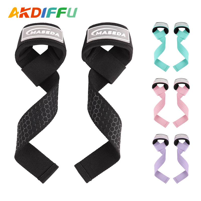 Nueva correa de refuerzo de levantamiento de pesas de silicona deportes antideslizantes protección de la palma de fitness barra horizontal mancuerna de agarre grueso correa de pulsera