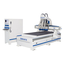 厂家供应 板材数控开料机 多头数控雕刻机 三工序木工雕刻机