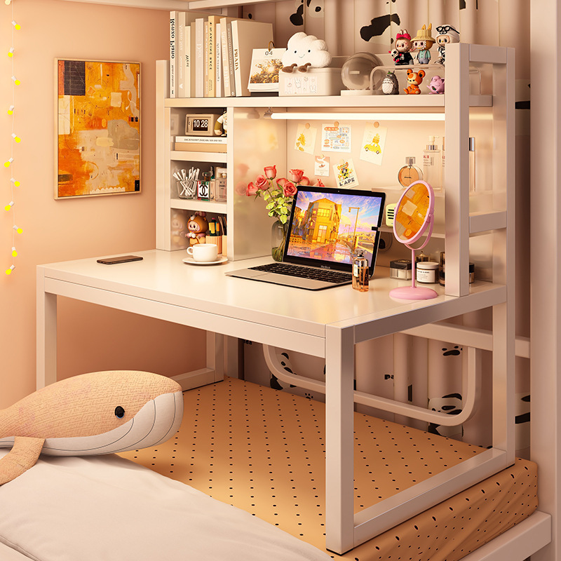 Bed Computer Desk Dormitory Artifact Wrought Iron Small Table College Student Desk Bunk Bed Table Storage Rack Table Bed Computer Desk Dormitory Artifact Wrought Iron Small Table College Student Desk Bunk Bed Table Storage Rack Table