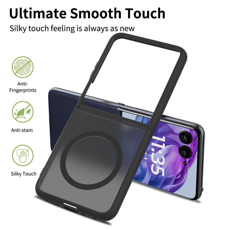 Suitable for Motorola Motorazr+60Ultra Mobile Phone Case, Foldable Magnetic Skin-Feel Case Moto Razr Fold Suitable for Motorola Motorazr+60Ultra Mobile Phone Case, Foldable Magnetic Skin-Feel Case Moto Razr Fold