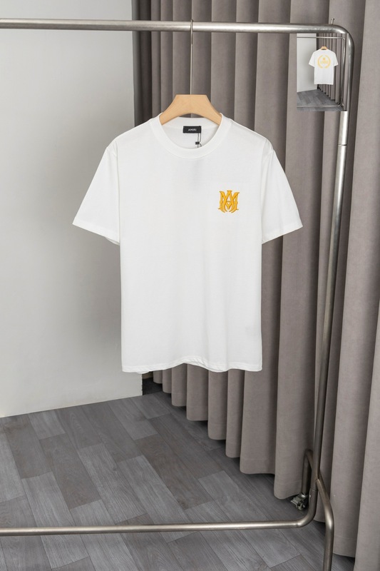 貿易クロスAm新文字クラシックプリント半袖男女同型カップルTシャツiri夏高iri製品タイプ|undefined