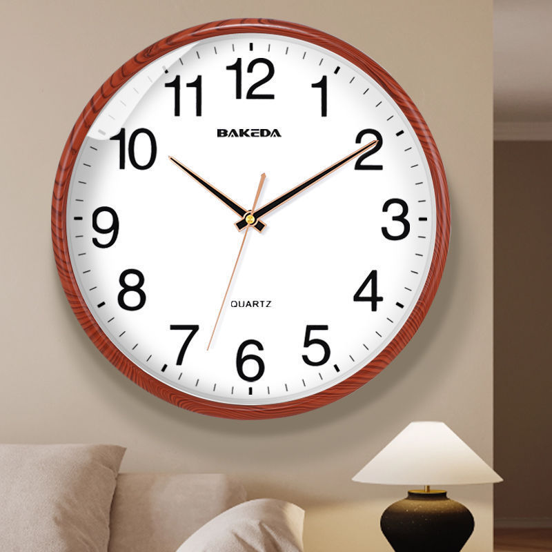 Silent Wall Clock Creative Fashion Electronic Quartz Clock Living Room Bedroom Simple Clock Modern Home Wall Clock