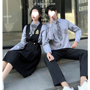[13,000 People Collection] High School Student Graduation Season Class Uniform Suit Preppy Style Korean Chorus Performance Uniform Junior High School