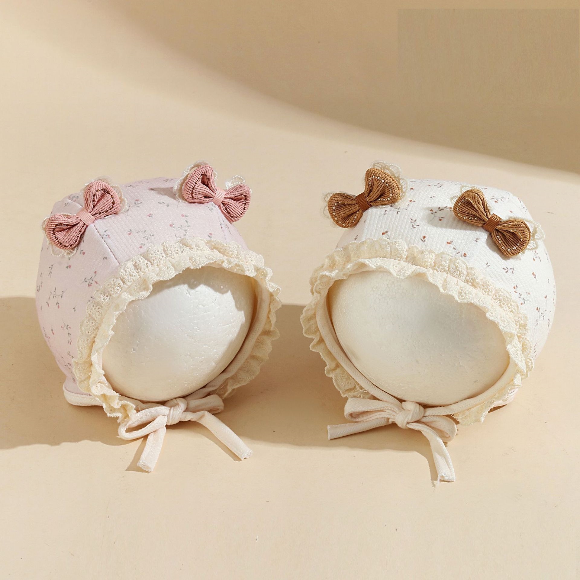 Baby hat for autumn and winter, cute and super adorable for newborn infants, ear protection for baby girls, winter style, trendy and windproof