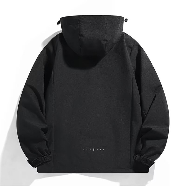 Travel solid color windproof waterproof jacket for men and women