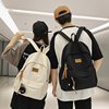 Brand fresh cute capacious backpack, shoulder bag for traveling, Korean style, for students