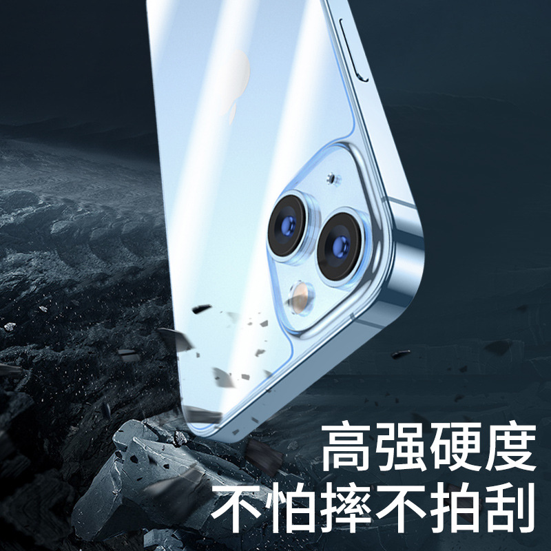 Aplicable Apple 16 película trasera iphone14Pro max película trasera 13 12 11 película blanca película trasera película templada para teléfono móvil