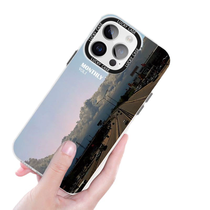 Чехол для iPhone совместимый с Apple, iPhone 16 Pro, 11, градиент