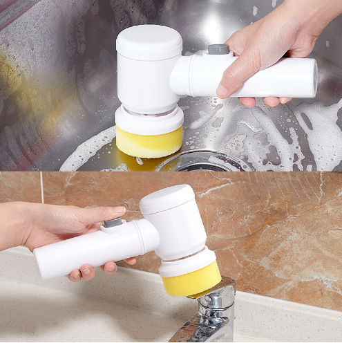 クロスボーダーハンドヘルドブラシ、ワイヤレスクリーニングブラシ、トイレの隅々、靴ブラシ、キッチン食器洗い、多機能クリーナー|undefined