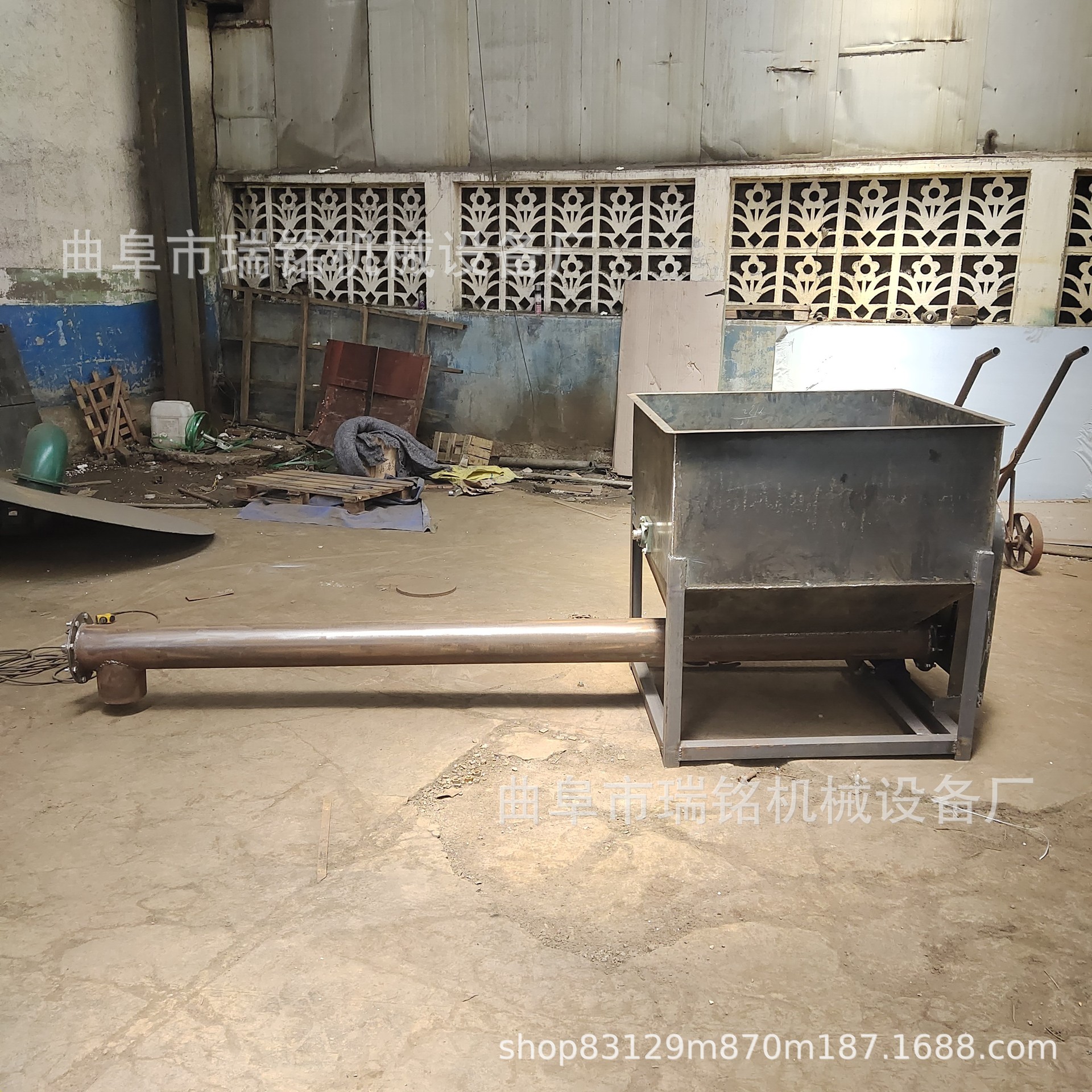 药粉药剂螺旋喂料机TGFF 氧化锌螺旋加料机 水处理药粉螺旋投加机