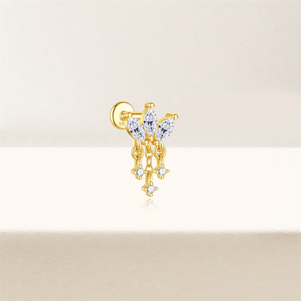 1g Weight Zircon Inlay Material Ear Studs Classification Ear Cartilage Rings & Studs Piercing Type 1 Piece Quantity Daily Occasion 925 Sterling Silver Material Geometric Pattern All Seasons Season Unisex Gender Elegant, Simple Style Style 1 Piece Ear Cartilage Rings & Studs Elegant Simple Style Geometric 925 Sterling Silver Zircon Ear Cartilage Rings & Studs 38