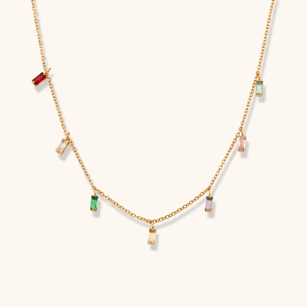 pendant with zircon