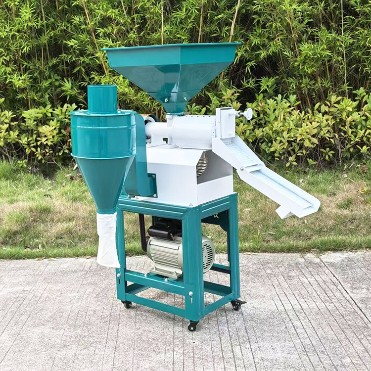 带粉碎头碾米机520型水稻脱皮碾米机3KW电动打米机玉米制糁机