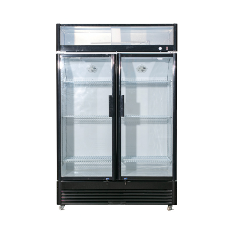 Pejer SC105L de una sola Puerta de bebidas Vitrina refrigerada Puerta de vidrio transparente refrigerador de alimentos cocidos con cerradura gabinete de muestra
