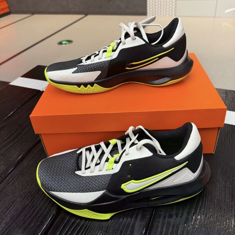 High-quality Precision 6 basketball shoes, featuring shock absorption, anti-slip soles, and anti-torsion design, suitable for both men and women for training and sports High-quality Precision 6 basketball shoes, featuring shock absorption, anti-slip soles, and anti-torsion design, suitable for both men and women for training and sports