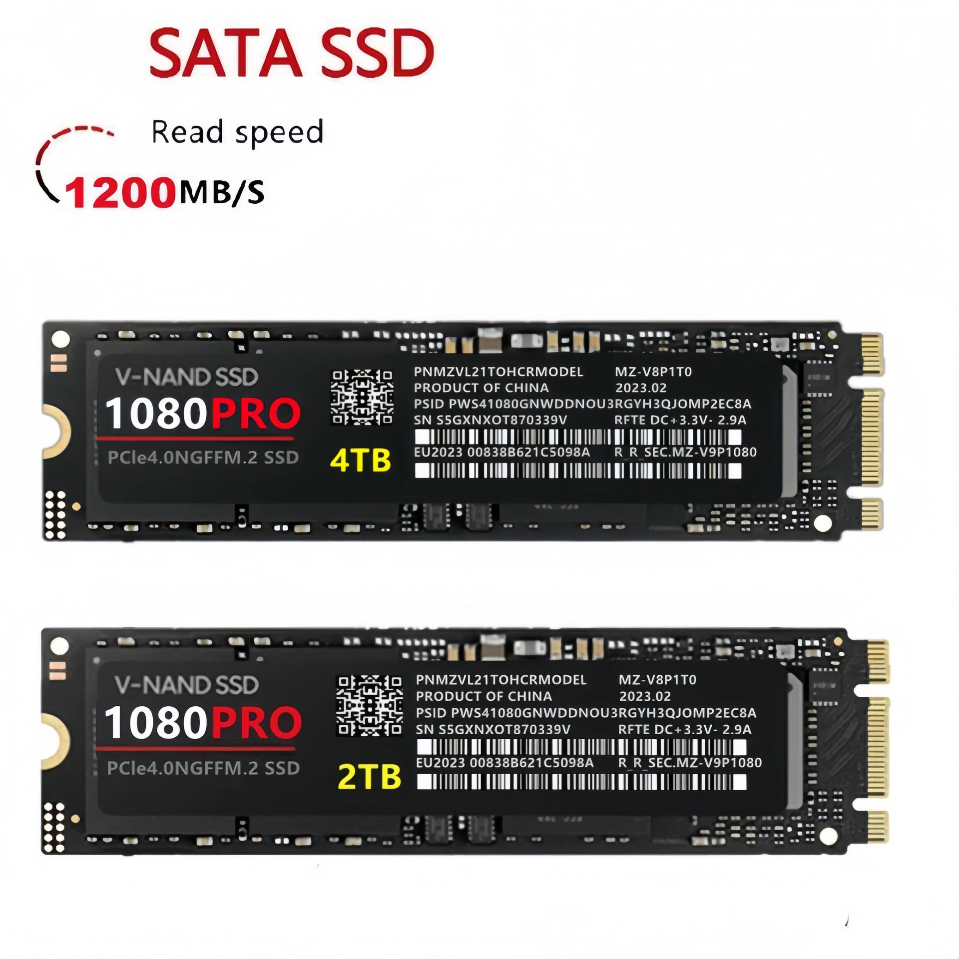 Глобальная внешнеторговая модель NGFF1080PRO твердотельный накопитель высокой скорости расширение 1ТБ/2ТБ/4ТБ внутренний жесткий диск