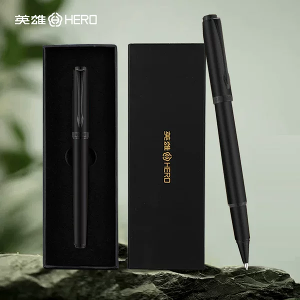 Hero Signature Pen E606 Metal Pen Holder Ballpoint Pen Heavy Feel Matte Business High-End Men's and Women's Conference Pen