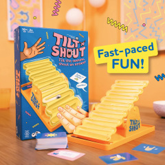 人気のクロスボーダーシェイクバトルクイズ TILT N SHOUT デスクトップパズルゲームおもちゃシーソーボード