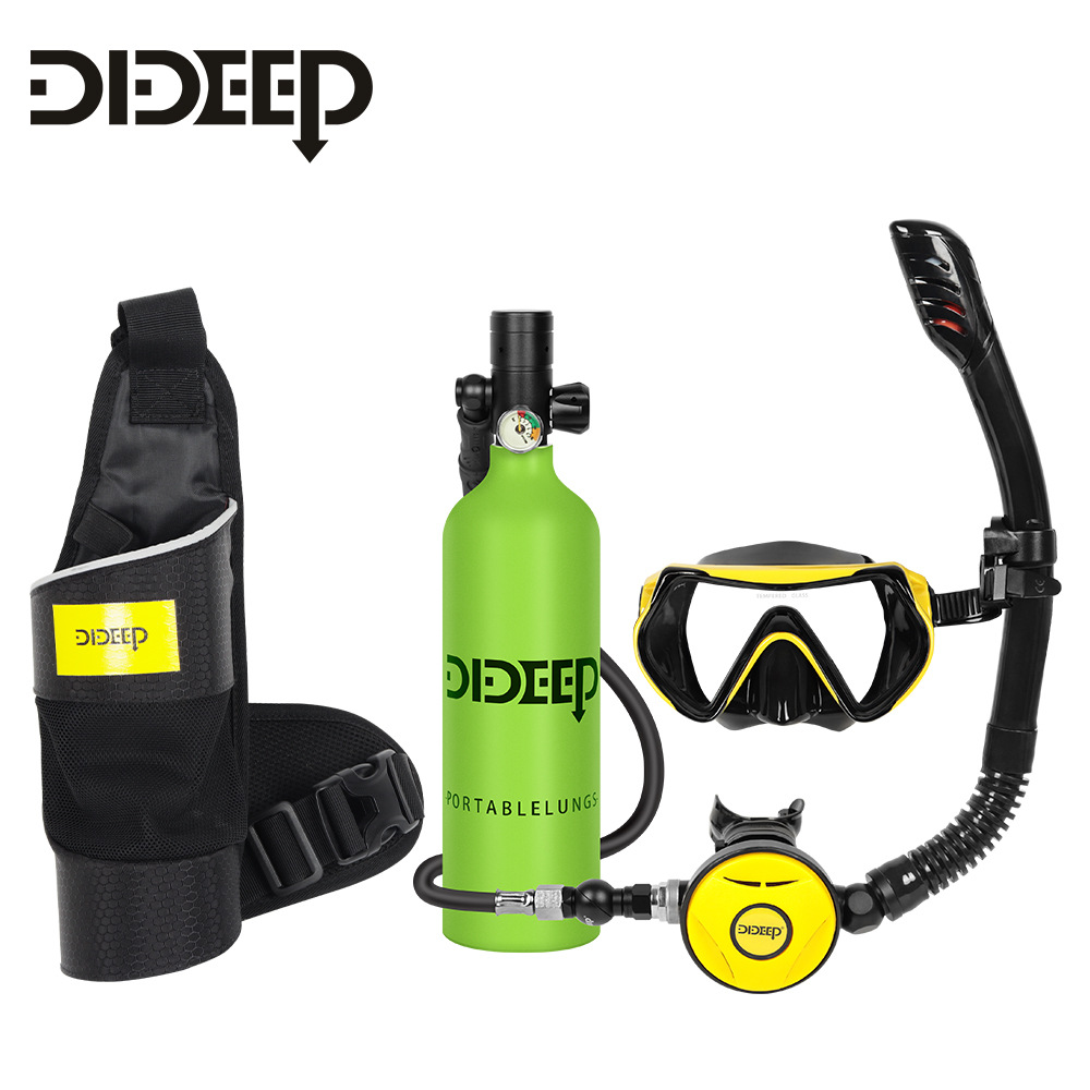 Dideep New X4000Plus Snorkel Underwater Diving Respirator Scuba Portable Deep Snorkeling Equipment
