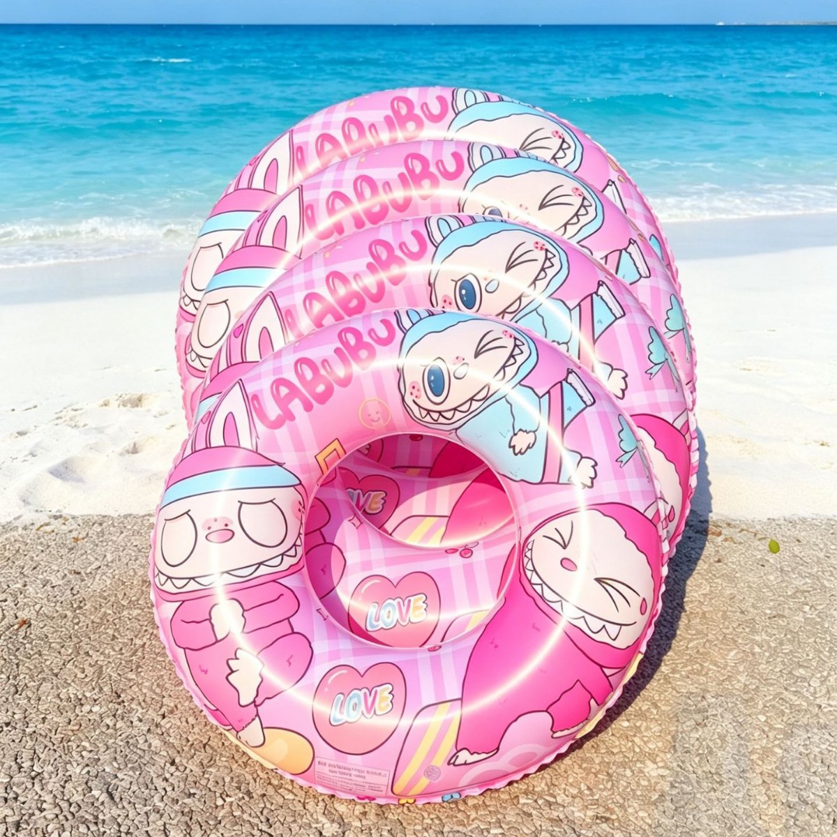Flotador Inflable Infantil de PVC, Estampado, para Piscina image 4