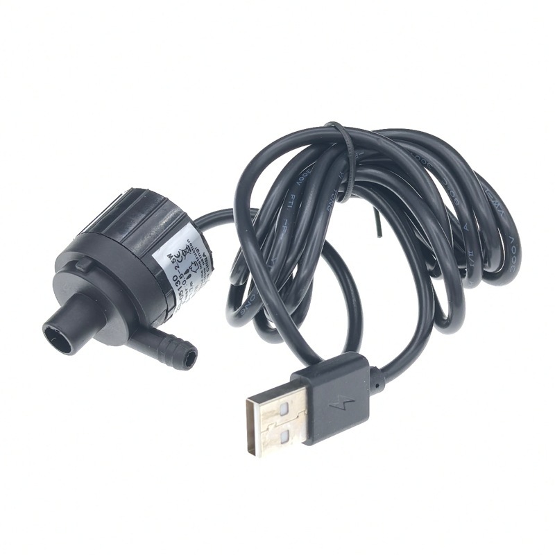 DC23A鱼缸水泵usb5v直流无刷静音高温水陆两用水泵陶瓷轴微型水泵|undefined