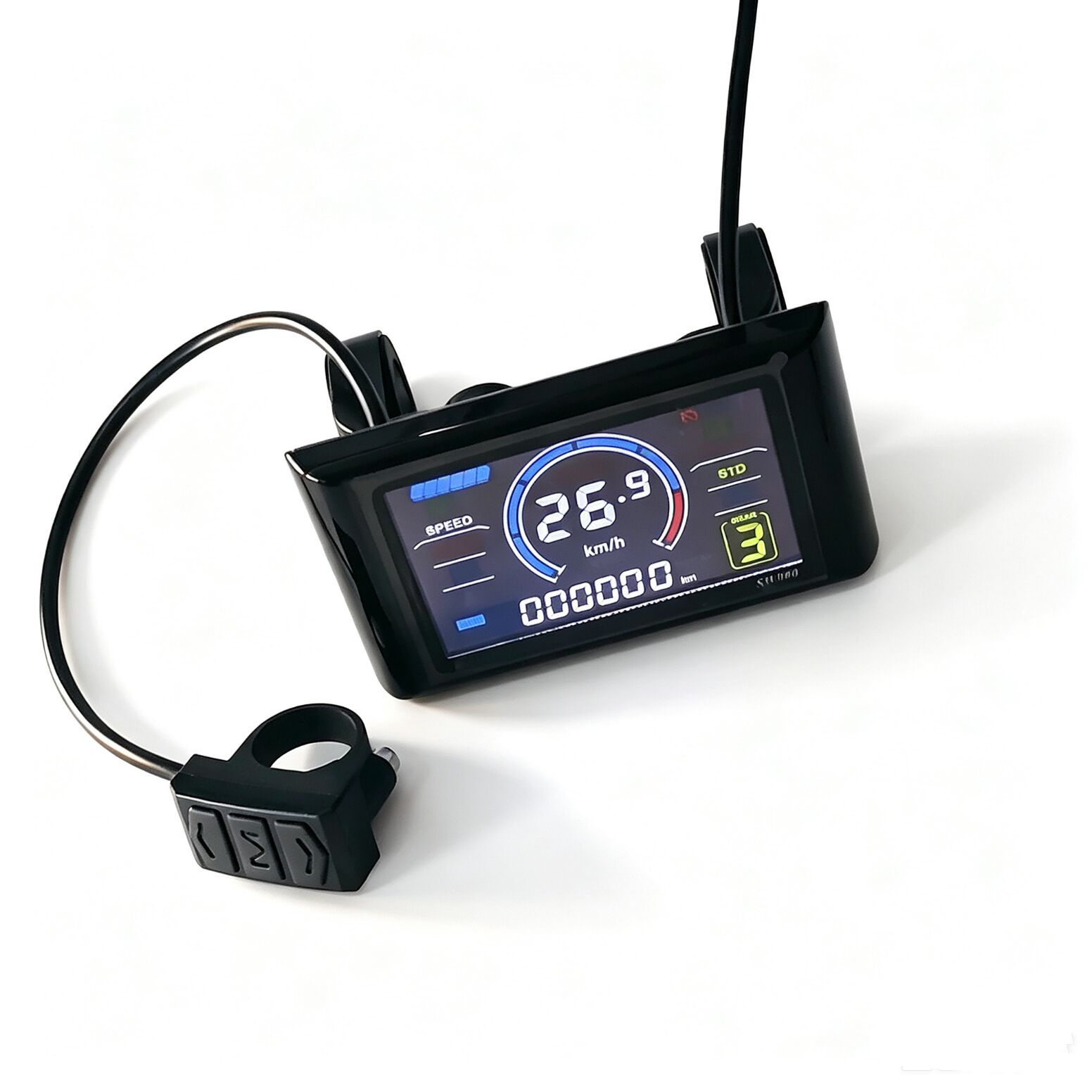 Electric vehicle instrument display color screen SW900 central control large screen electric scooter accessories 36V60V waterproof five-core