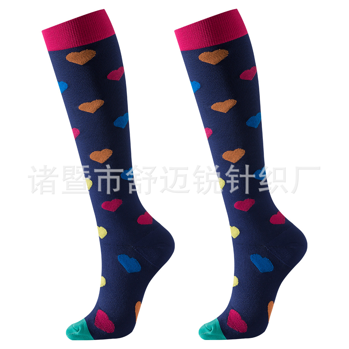 Sport compression stocking factory calcetines de presión al por mayor calcetines de compresión