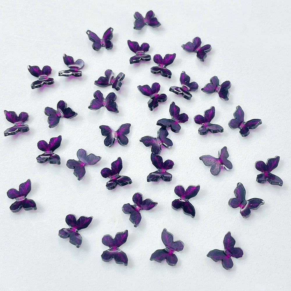 JYT-B8 3 차원 나비 (검은 매화 보라색 일반적으로 사용)