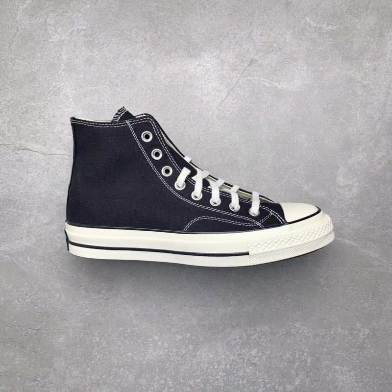 Putian Classic 1970S Negro High-top Pareja Casual Todo-fósforo Campus Hombres y mujeres Zapatos de lona transpirables para estudiantes