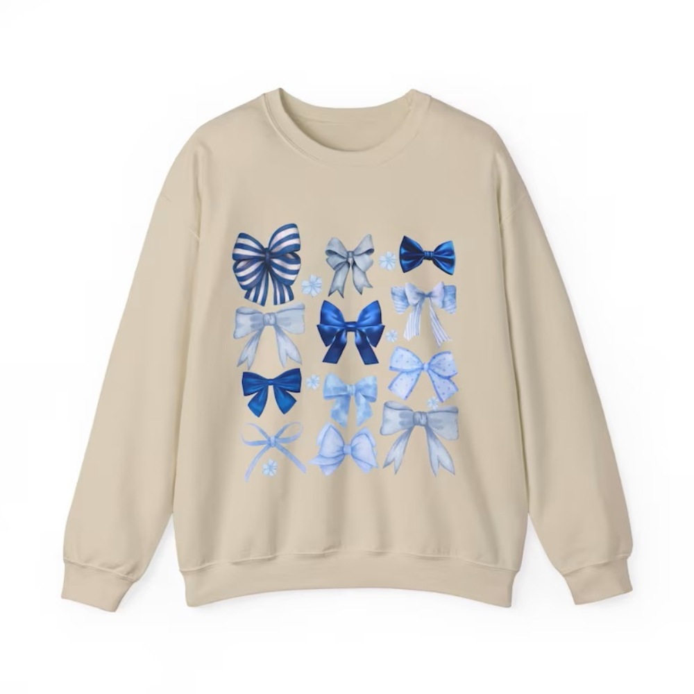 Coquette Aesthetic Bow Sweatshirt Y2k Preppy Ballerina ndy