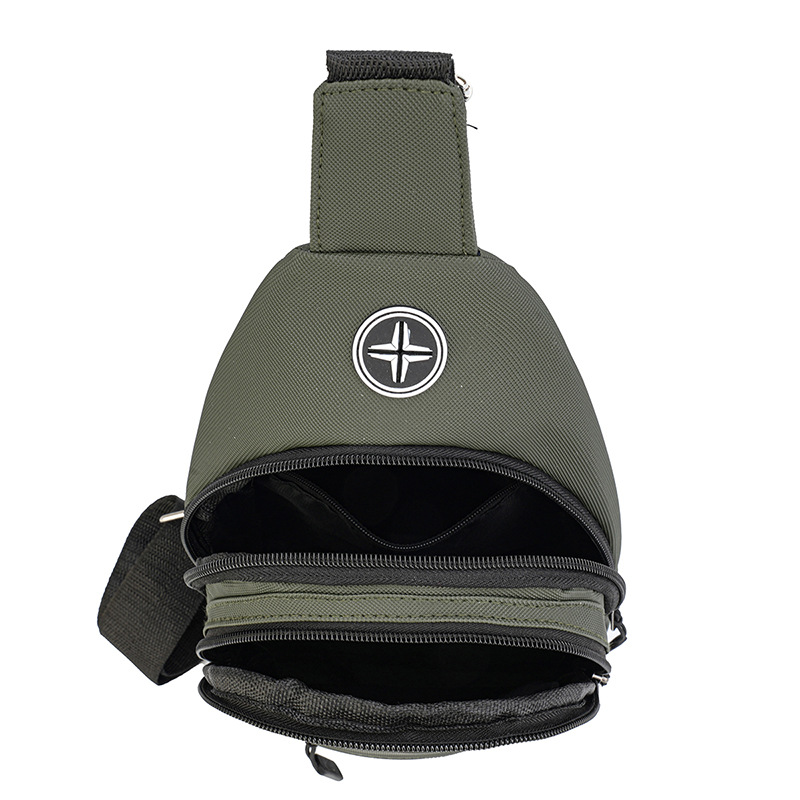 Bolso de pecho para hombre de negocios, comercio exterior, nuevo bolso de mensajero de hombro deportivo de ocio de todo fósforo, bolso de hombre de ciclismo al aire libre de la marca de moda