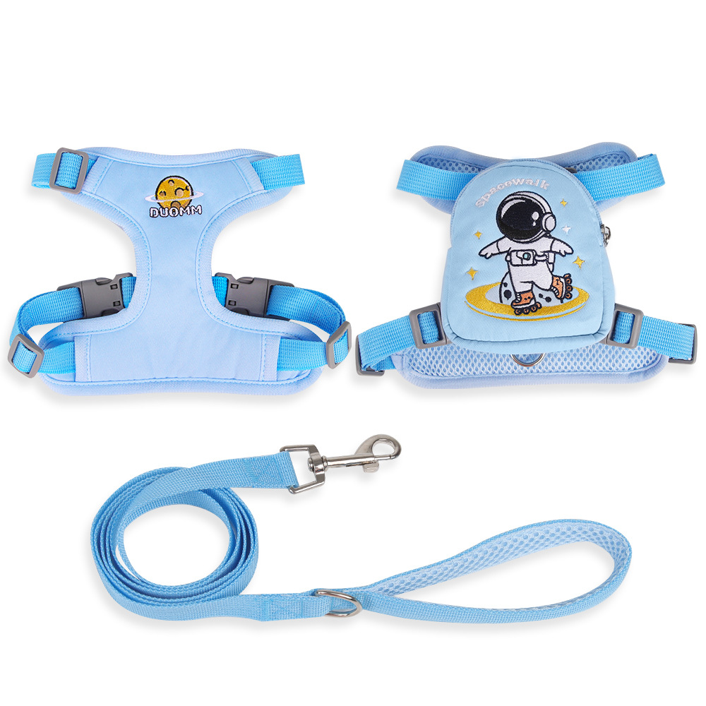 Nueva mascota pecho Correa chaleco mascota pequeño trasero pequeño perro caminando perro cuerda perro Correa en stock